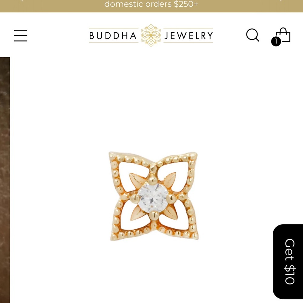 Honor 14 solid gold Buddha Jewelry top quality